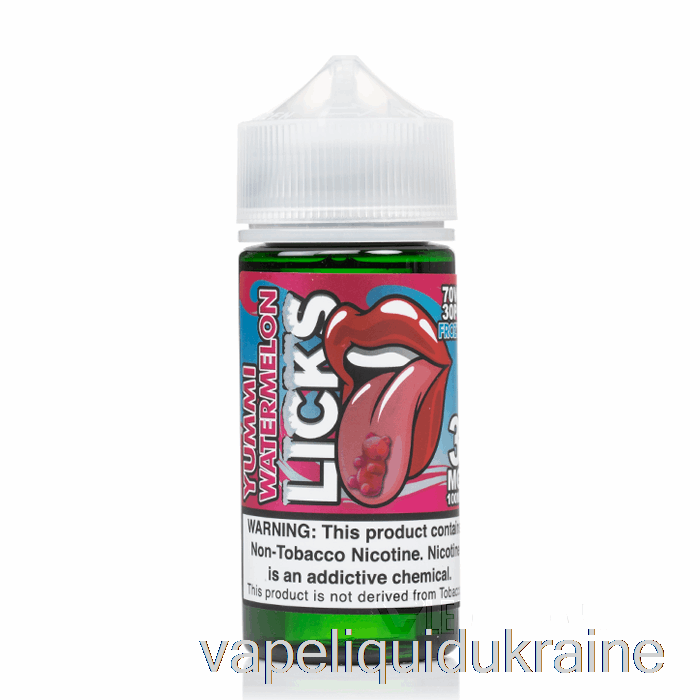 Vape Ukraine Frozty Yummi Watermelon Punch - LICKS Roll Upz - 100mL 0mg